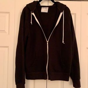 Black Old Navy Zip-up Hoodie